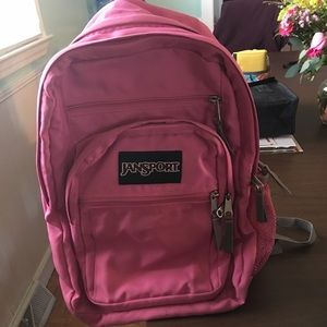 JanSport pink backpack